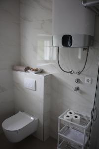 Koupelna v ubytování Apartments Bonaca Rovanjska