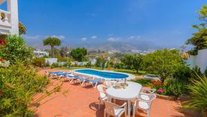 Bazén v ubytovaní Villa Angeles Nerja by Ruralidays alebo v jeho blízkosti