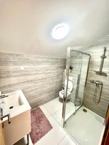 Koupelna v ubytování Residence Antiqua Rooms