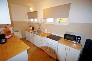 Kuchyňa alebo kuchynka v ubytovaní Apartment Suzi Valdebek