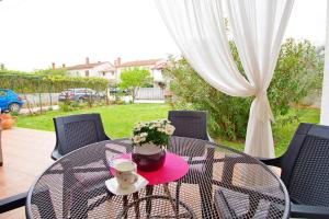 Balkón alebo terasa v ubytovaní Apartment Suzi Valdebek