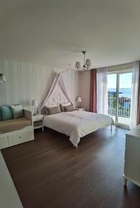 Voodi või voodid majutusasutuse Guesthouse Olei toas