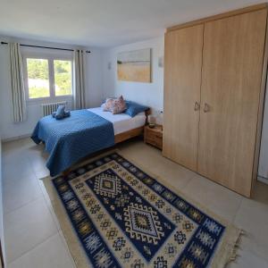 Postel nebo postele na pokoji v ubytování Villa Francesc Pi1