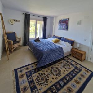 A bed or beds in a room at Villa Francesc Pi1 Még 32 kép