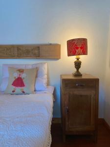 A bed or beds in a room at Casa Curti
