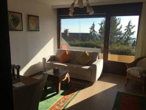 Posezení v ubytování Exklusives Apartment in Bad Säckingen für 2 Person