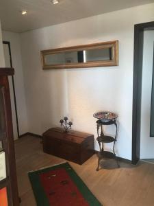 Postel nebo postele na pokoji v ubytování Exklusives Apartment in Bad Säckingen für 2 Person