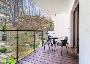 Balkón alebo terasa v ubytovaní Imperial Apartments - Aquarius VI