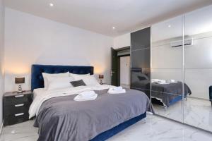 Posteľ alebo postele v izbe v ubytovaní Luxury Holiday House Zadar