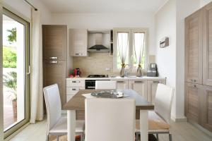 Kuchyň nebo kuchyňský kout v ubytování casa perla marina
