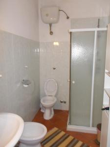 Kylpyhuone majoituspaikassa Pigreco