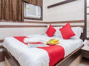 Postel nebo postele na pokoji v ubytování Hotel Al Moazin