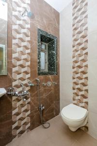 Koupelna v ubytování Hotel Al Moazin