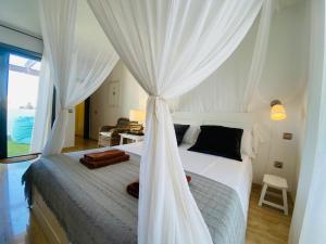 Postel nebo postele na pokoji v ubytování Apartamento Mar i Sol El Cotillo