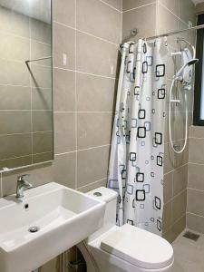 Koupelna v ubytování D'sara Sentral Sovo