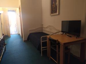 TV a/nebo společenská místnost v ubytování Doge Inn