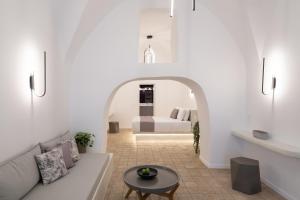 Area soggiorno di Asha Luxury Suites