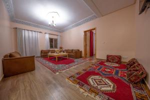 Posezení v ubytování Ksar Ben Youssef