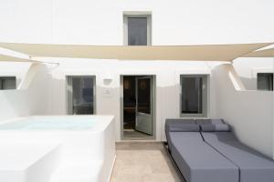 Area soggiorno di Asha Luxury Suites