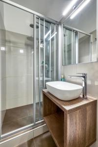Kylpyhuone majoituspaikassa Villa Homa