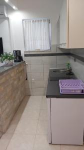 Kuchyň nebo kuchyňský kout v ubytování Lavanda Apartment & Studio - Old Town Mali Lošinj