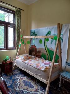 Ліжко або ліжка в номері Country house Dunjin Konak