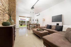 Un lugar para sentarse en Villa Luna