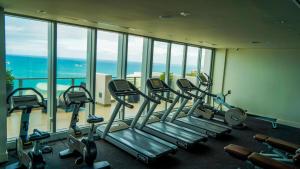 Fitness centrum a/nebo fitness zařízení v ubytování Grand Papua Hotel, a member of Radisson Individuals