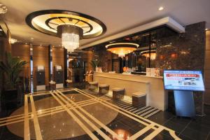Vstupní hala nebo recepce v ubytování APA Hotel TKP Nippori Ekimae