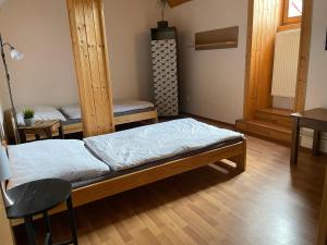 Voodi või voodid majutusasutuse Ubytování Bořeňovice toas