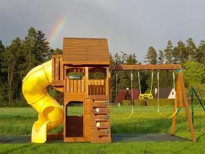 Children's play area sa Ubytování u Kotrbů