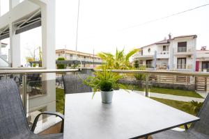 A balcony or terrace at Villa MARIA