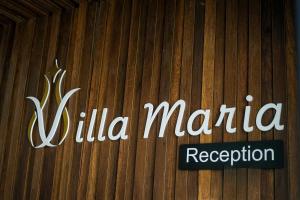 Villa MARIA tanúsítványa, márkajelzése vagy díja