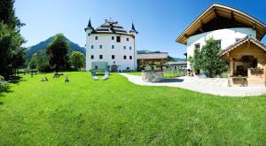 Zahrada ubytování Schloss Saalhof