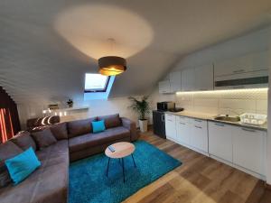 Kuchyňa alebo kuchynka v ubytovaní Réteskert vendégház és apartman