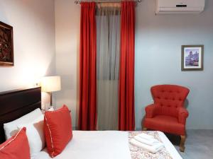 Ein Sitzbereich in der Unterkunft Casa Birmula Boutique Hotel