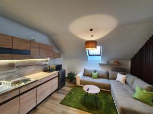 Kuchyňa alebo kuchynka v ubytovaní Réteskert vendégház és apartman