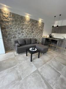 Posezení v ubytování Armonia - Brand new apartment in Ermioni Village