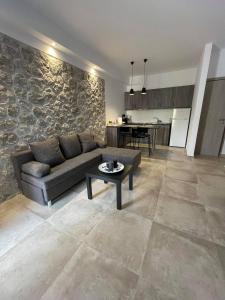 Posezení v ubytování Armonia - Brand new apartment in Ermioni Village