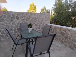 Balkón nebo terasa v ubytování Armonia - Brand new apartment in Ermioni Village