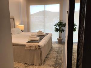 Łóżko lub łóżka w pokoju w obiekcie Luxury Apartment Fernando - The View Fuengirola
