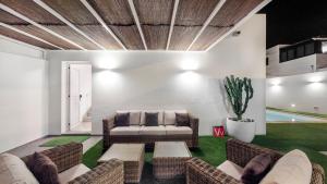 Posezení v ubytování VILLA ANIL Lanzarote