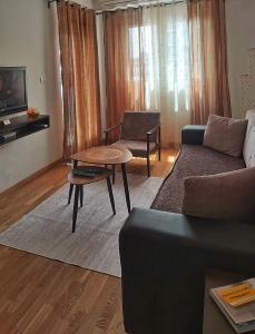 TV a/nebo společenská místnost v ubytování Apartman Miss T