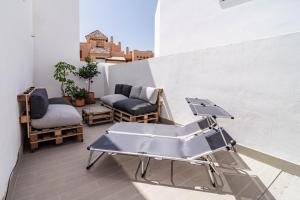 Posedenie v ubytovaní LMT46 - Modern Style Spacious Townhouse
