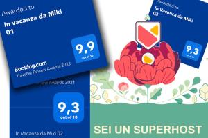 Certifikát, hodnocení, plakát nebo jiný dokument vystavený v ubytování In Vacanza da Miki 03