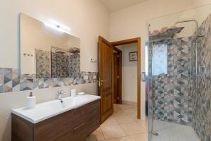 Ein Badezimmer in der Unterkunft Casa Belvedere