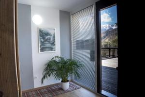 Nespecifikovaný výhled na hory nebo výhled na hory při pohledu z bed and breakfast