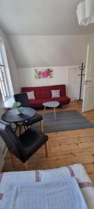 Posezení v ubytování Korsør Room