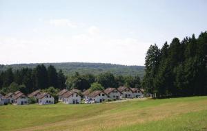 キルヒハイムにあるSeepark Kirchheim Ferienhaus bei Diane mit Saunaのギャラリーの写真