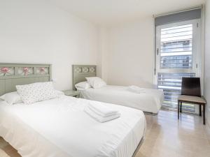 Postel nebo postele na pokoji v ubytování Punta Paloma 2364 Sea View Penthouse in Manilva, Costa del Sol